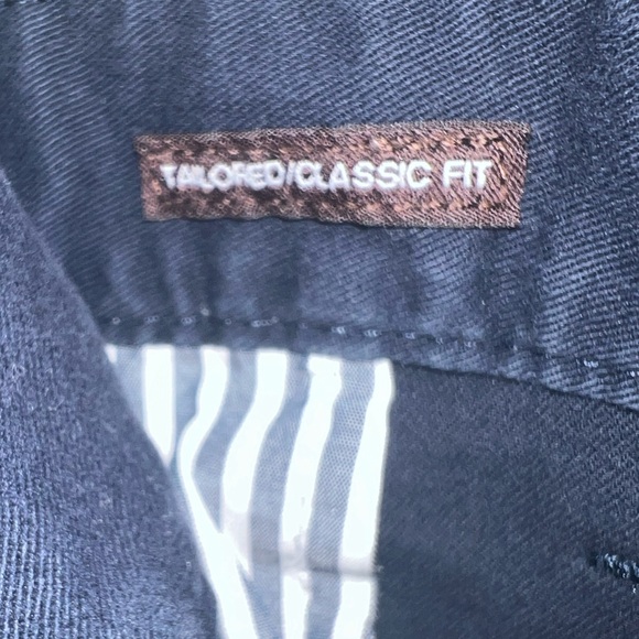 Michael Kors men’s navy pant. 36”x32”. Tailored classic fit. EUC - Picture 4 of 5